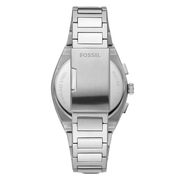 Fossil Everett Chronograph Stainless Steel Watch - Silver (FS5964)