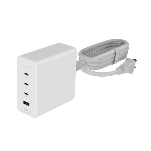 Mophie GaN Power Adaptor USB-C PD Hub 120W - White
