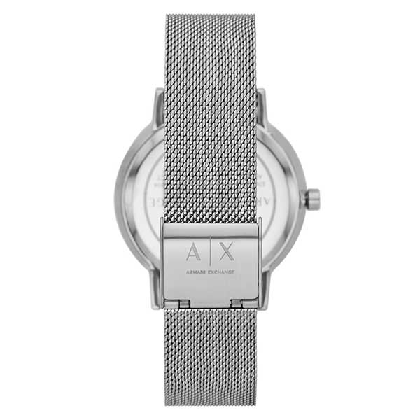 Armani Exchange Three-Hand Stainless Steel Mesh Men's Watch (AX5583)