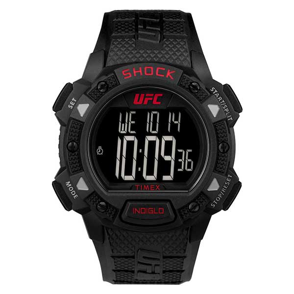 Timex UFC Core Shock Black Dial Resin Strap Men's Watch (TW4B27400)