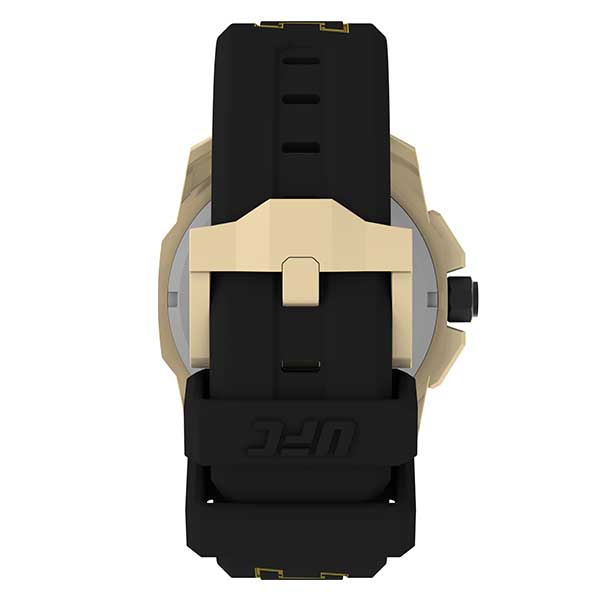 Timex UFC Icon Black Dial Silicone Strap Men's Watch (TW2V58500)