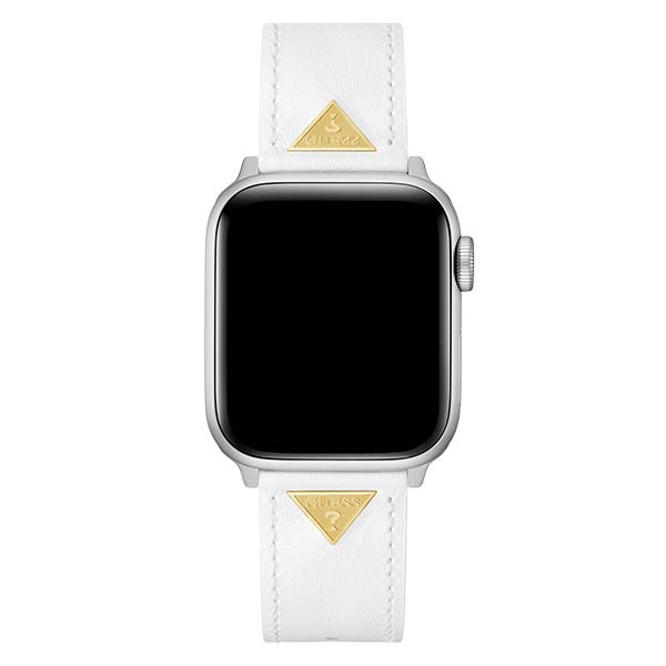 Guess Leather Band With Logo Plaque for Apple 38-40 Mm Watch (CS2006S2)