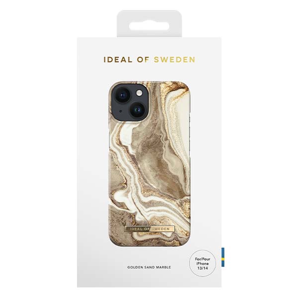 Ideal of Sweden Golden Sand Marble Case (Suits iPhone 14/14 Plus)
