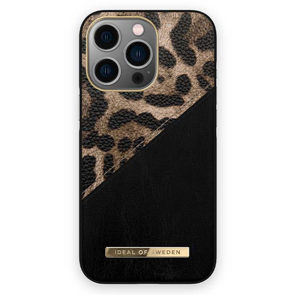 Ideal of Sweden Midnight Leopard Case (Suits iPhone 14 Pro/14 Pro Max)