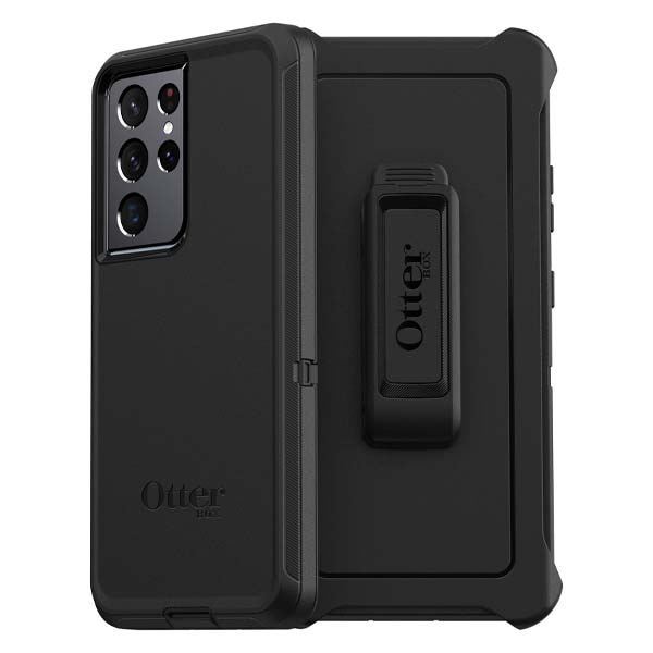 Otterbox Defender Case (Suits Samsung Galaxy S21 Ultra) - Black