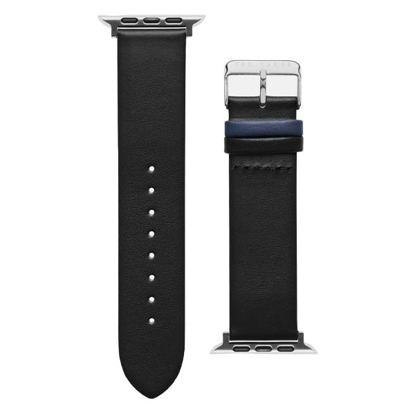 Ted Baker Leather Apple Watch Strap 38-40 MM - Black