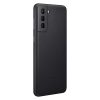 Samsung Leather Back Case (Suits Galaxy S21+ 5G) - Black