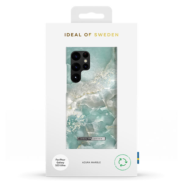 Ideal of Sweden Fashion Case (Suits Galaxy S23 Ultra) - Azura Marble