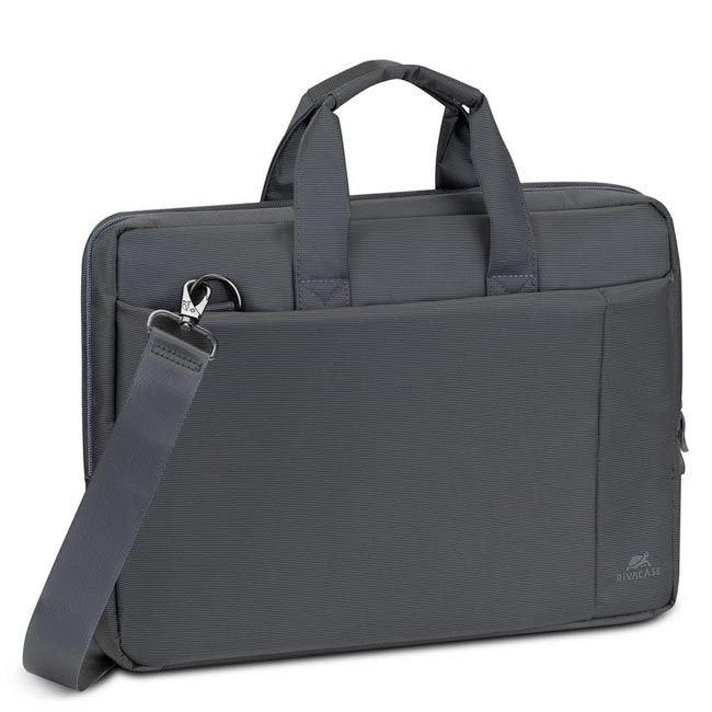 RivaCase 8231 Central 15-inch Laptop Bag - Grey - Phone Parts Warehouse